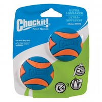 ChuckIt Ultra Squeaker Dog Ball - Small - 2 Pack