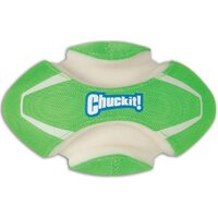 ChuckIt Max Glow Fumble Fetch Dog Football - 20cm