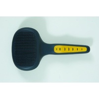 JW Grip Soft Self Cleaning Slicker Brush for Dogs - Large