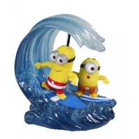 Minions Ornament - Kevin  & Stuart Surfing - Small (6x6x7.5cm)