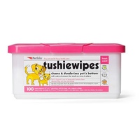 Petkin Pet Tushie Wipes - 100 Pack