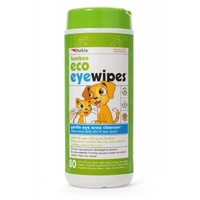 Petkin Bamboo Eco Pet Eye Wipes - 80 Pack
