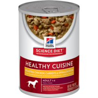 Hill's Science Diet Canine Adult Healthy Cuisine Chicken & Carrot Stew - 354g