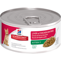 Hill's Science Diet Kitten Liver & Chicken Entree - 156g