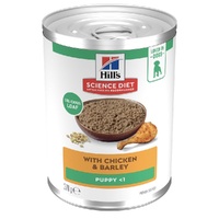 Hill's Science Diet Puppy Chicken & Barley Entree - 370g