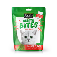 Kit Cat Breath Bites for Cats - Salmon Flavour - 60g