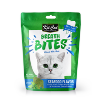 Kit Cat Breath Bites for Cats - Seafood Flavour - 60g