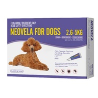 Neovela for Dogs 2.6-5 kgs - 4 Pack - Purple