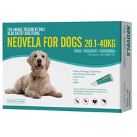Neovela for Dogs 20.1-40 kgs - 4 Pack - Teal