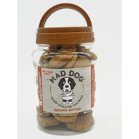 Wagalot Mad Dog Handcrafted Cookies - Peanut Butter - In a Jar - 350g
