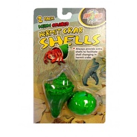 Zoo Med Neon Coloured Hermit Crab Shells - 2 Pack