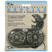 Zoo Med Precicion Analog Reptile Thermometer & Humidity Gauge
