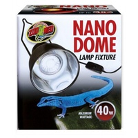 Zoo Med Nano Dome Lamp Fixture - Max 40w