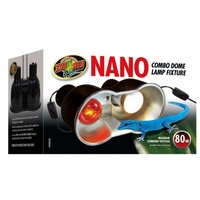 Zoo Med Nano Combo Dome Lamp Fixture - Max 80w