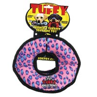 Tuffy Ultimates 4-Way Ring - Pink Leopard - 24x17.5x12.5cm (Tuff Scale 9)