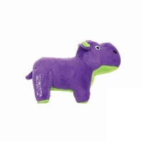 Tuffy Mighty Safari - Jr Herb the Hippo - Purple (15x10x7.5cm)