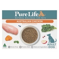 Pure Life Adult Dog Pouches - Chicken - Box (90g x 12)
