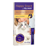Feliway Happy Snack Cat Calming Treats - 6 x 15g