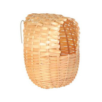 Exotic Bamboo Bird Nest - 10cm x 9cm