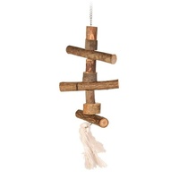 Trixie Natwood Hanging Toy with Chain & Rope - 40cm