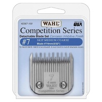 WAHL Competition Series Detachable Blade Set (#7 Skip Medium Coarse 4mm)