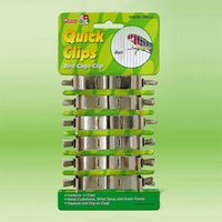 Bird Cage Metal Quick Clips - 12 Clips