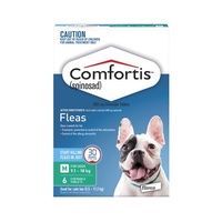 Comfortis Dogs 9.1-18 kgs - 6 Pack - Green