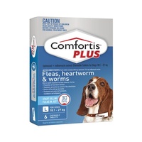 Comfortis PLUS for Dogs 18.1-27 kgs - 6 Pack - Blue