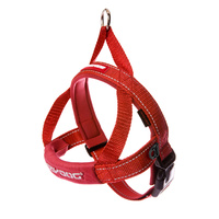 Ezydog Quick Fit Dog Harness - 2X-Small (30-38cm) - Red