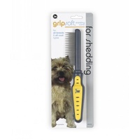 JW Grip Soft Shedding Comb