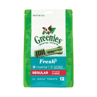 Greenies Freshmint Dog Treats - Regular - 340g (12 Pack)