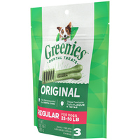 Greenies Original Dog Treats - Regular - 85g (3 Pack)