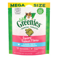 Greenies Feline Savoury Salmon Flavour - 130g