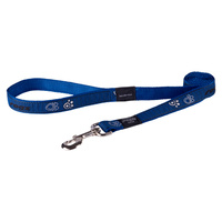 Rogz Fancy Dress Dog Lead - Navy Paws - X-Large Armed Forces (25mm x 1.2m)