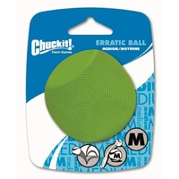 ChuckIt Erratic Dog Ball - Medium (6cm) - 1 Pack