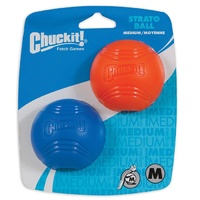 ChuckIt Strato Dog Ball - Medium - 2 Pack