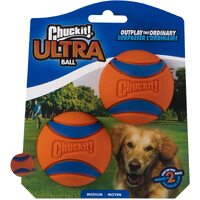 ChuckIt Ultra Dog Ball - Medium (6cm) - 2 Pack