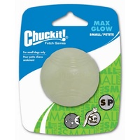 ChuckIt Max Glow Dog Ball - Small (5cm) - 1 Pack