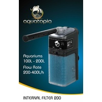 Aquatopia Internal Aquarium Filter 200 - 200-400L/H