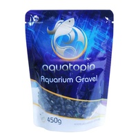 Aquatopia Coloured Gravel - 450g - Black