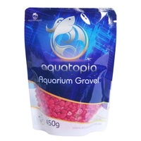 Aquatopia Coloured Gravel - 450g - Red