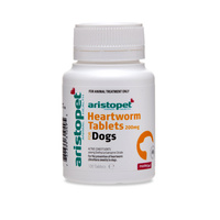 Heartworm Tablets for Dogs 200mg (Aristopet) - 100 Tablets