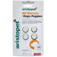 Aristopet All Wormer for Dogs and Puppies - 4 Tablets