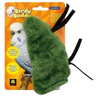 Birdy Buddy Bird Snuggle - Green - Small (14cm)