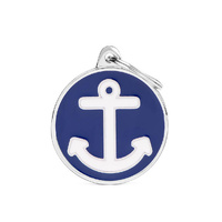 My Family Pet Tag Charm - Anchor