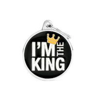 My Family Pet Tag Charm - King