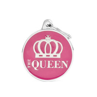 My Family Pet Tag Charm - Queen