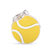 My Family Pet Tag Charm - Tennis Ball