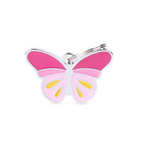 My Family Pet Tag Charm - Butterfly