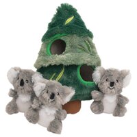 ZippyPaws Zippy Burrow Dog Toy - Koala In Tree (28x18x13cm)